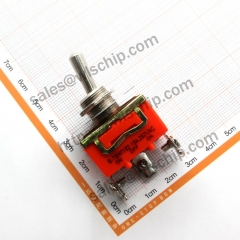 E-TEN1122 3Pin 3 levels orange power shake head Boat shape switch Toggle Switch