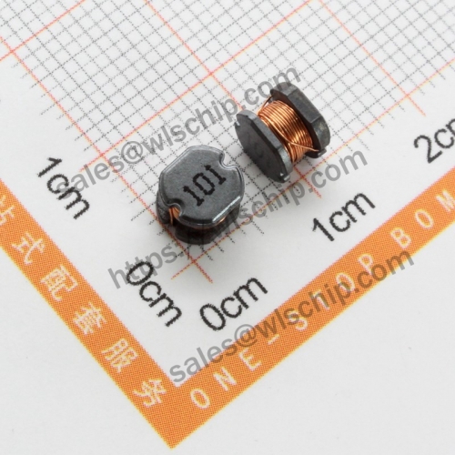 CD54 power inductor 100UH printing 101 patch volume 5 * 5mm