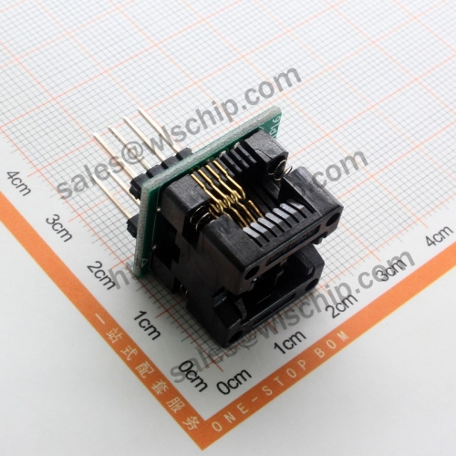 SOP8 to DIP8 Burner IC Test Stand Pitch 1.27mm High Quality