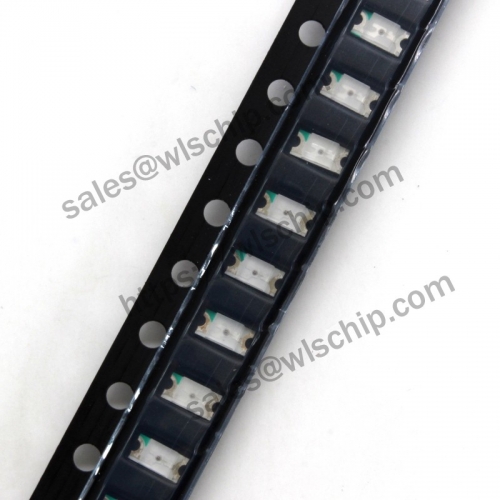 Light emitting diode SMD LED 1206 bright green