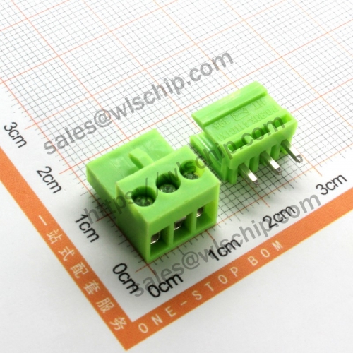 HT3.96 Connector Terminal Block Plug-in Pitch 3.96mm 3Pin Straight Pin + Socket