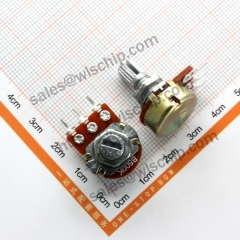 Single potentiometer WH148 B500K 500K shaft length 15MM power amplifier volume speed