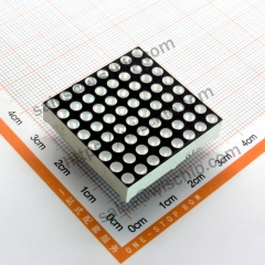 LED Dot Matrix 8 * 8 3mm 16-pin Gongyang 32 * 32mm Green