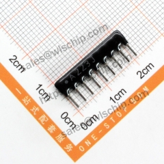 Arranged resistor 9P 22K A223J A09-223 pitch 2.54mm