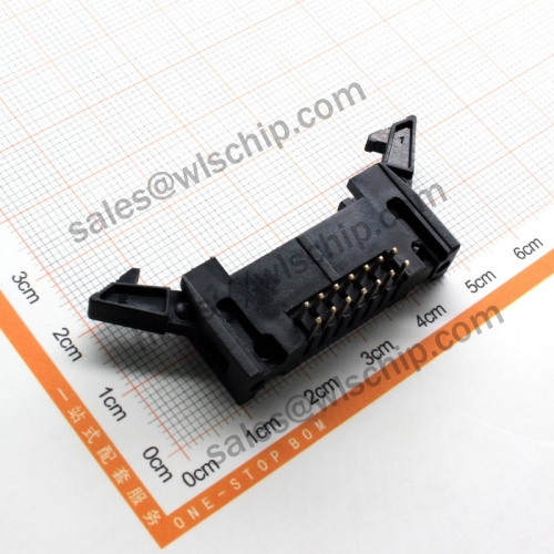 Horn socket straight pin/looper pitch 2.54mm DC2-14Pin looper