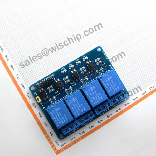 Relay module 4 12V low-level trigger relay MCU expansion board