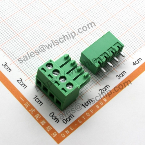 KF2EDG terminal block plug-in connector pitch 3.81mm 4Pin straight pin + socket