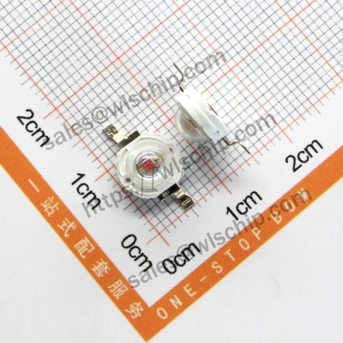 Light emitting diode SMD LED lamp beads highlight 1W positive yellow light