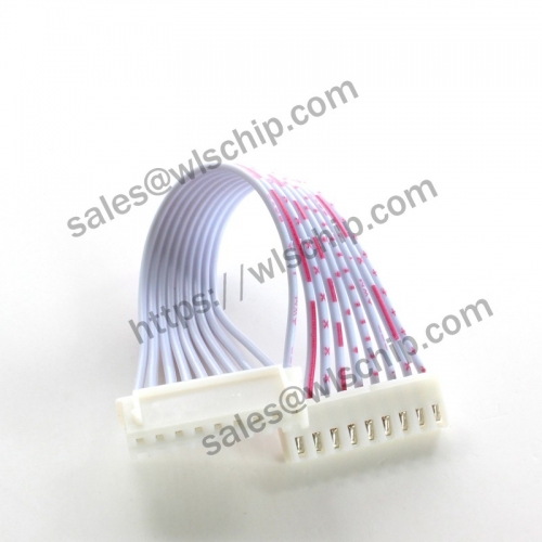 XH2.54 red and white cable connection cable length 10cm double head 9Pin