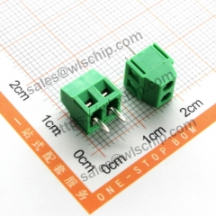 KF128 connector terminal block pitch 3.81mm iron buckle KF128 2Pin splicable