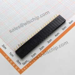 Single Row Female Pin Header Socket Female Pitch 2.54mm 1x22pin
