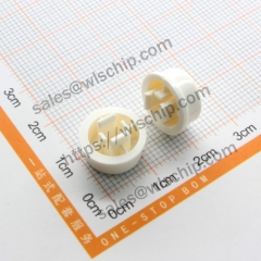 Round keycap 12 * 12 * 7.3mm key switch cap white