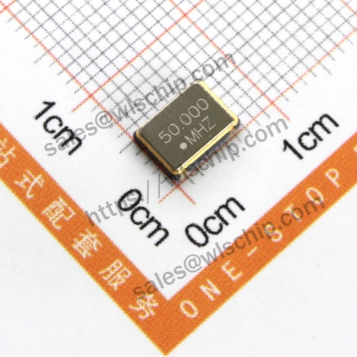 Active crystal oscillator volume 5 * 7mm 50MHz 50M 4-pin 7050 quartz crystal