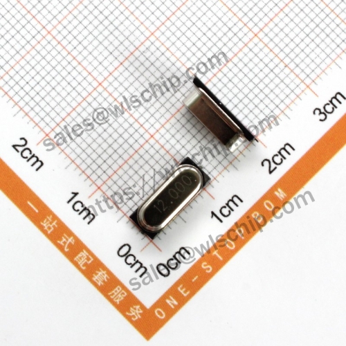 Passive Crystal SMD 49SMD 12MHz 2 Pin 12M Quartz Crystal