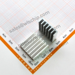 Radiator Aluminum heat sink 20 * 20 * 6mm