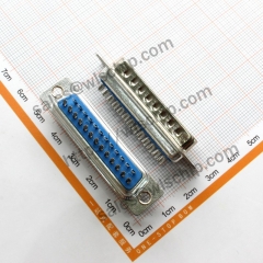 Serial connector Interface connector DB25 male Welded wire