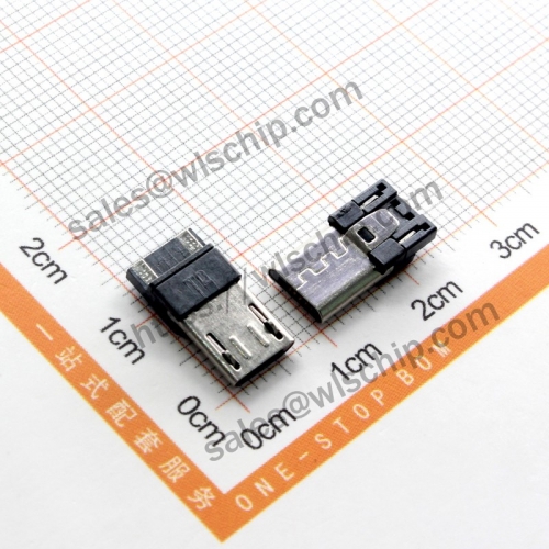 micro connector male 2 rear feet high quality