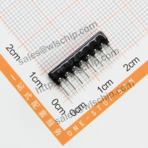 Arranged resistor 8P 1K A102J A08-102 pitch 2.54mm