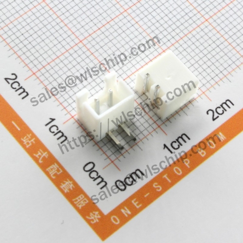 XH2.54 connector terminal block pitch 2.54mm 2Pin looper seat 90 degrees