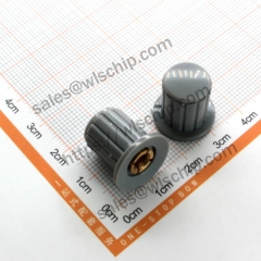 Potentiometer knob cap KYP16-4 gray