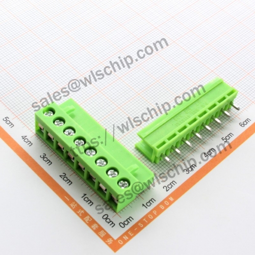 HT5.08 connector terminal pin pitch 5.08mm straight pin 8Pin