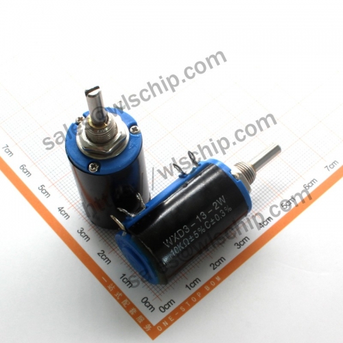 Precision multi-turn potentiometer 10K 10-turn WXD3-13-2W (knob purchased separately)