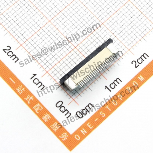 FFC/FPC Flat Cable Socket 0.5mm Connector 24Pin Drawer Up
