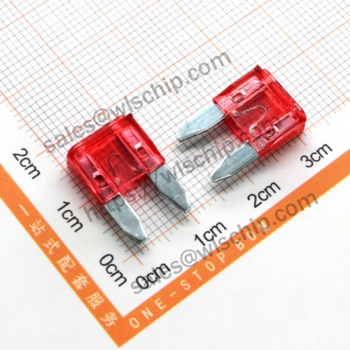 Fuse insert small 10A red car fuse