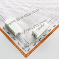 Cement resistor SQP 5W 1R 5%