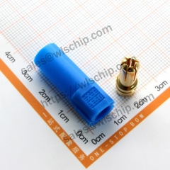 Connector Plug Model T-type connector XT150 Male blue banana plug + thick sheath High quality
