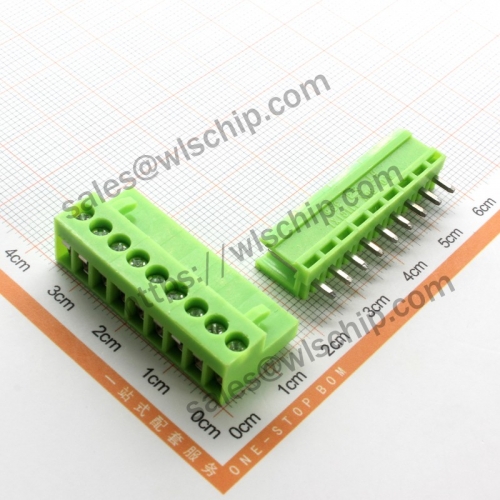 HT3.96 Connector Terminal Block Plug-in Pitch 3.96mm 9Pin Straight Pin + Socket
