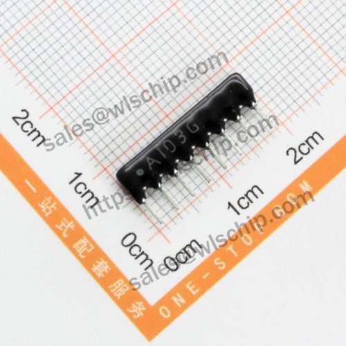 Arranged resistor 8P 10K A103J A08-103 pitch 2.54mm