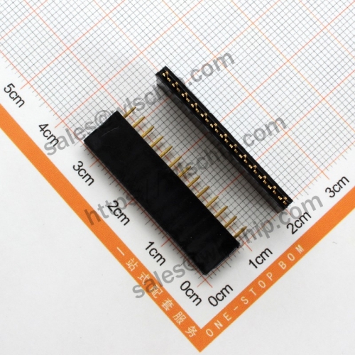 Single Row Female Pin Header Socket Female Pitch 2.54mm 1x13pin