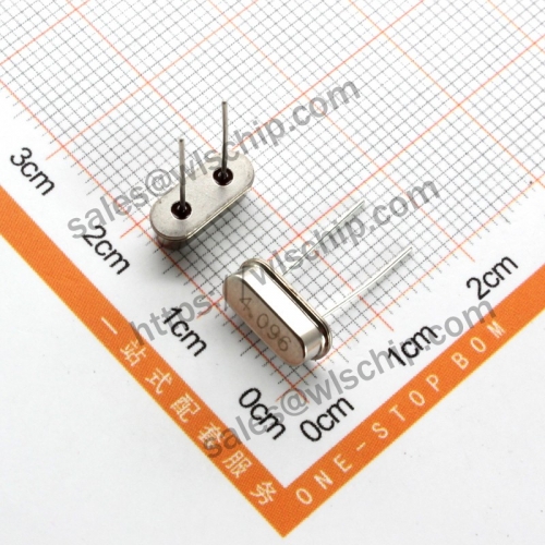 HC-49S Passive Crystal 4.096MHz Inline 2 Pin Quartz Crystal