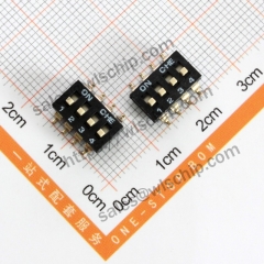 DIP switch SMD 4Pin pitch 2.54mm black address switch