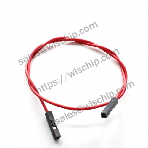 DuPont Line Female to Female 30cm Cable Red