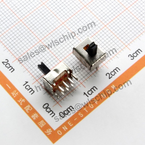 SS-22D07 VG5 double-row 2 speed 6Pin handle 5mm slide power micro switch toggle switch