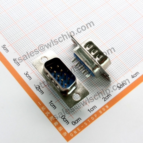 Connector DB9 Plug Welded Male