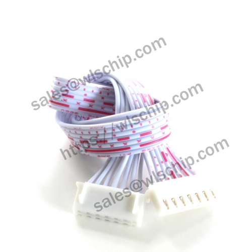 XH2.54 red and white cable connection cable length 30cm double head 7Pin