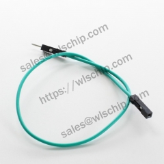 Dupont male to female length 20cm cable green