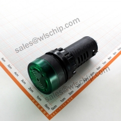 AD16-22SM intermittent sound with light AC and DC 110V green horn speaker buzzer