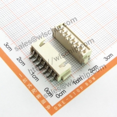 XH2.54 connector SMD socket horizontal SMT connection pitch 2.54mm 7Pin