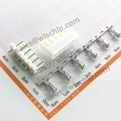 VH3.96 connector connector terminal block pitch 3.96mm plug + straight pin holder + terminal 6Pin