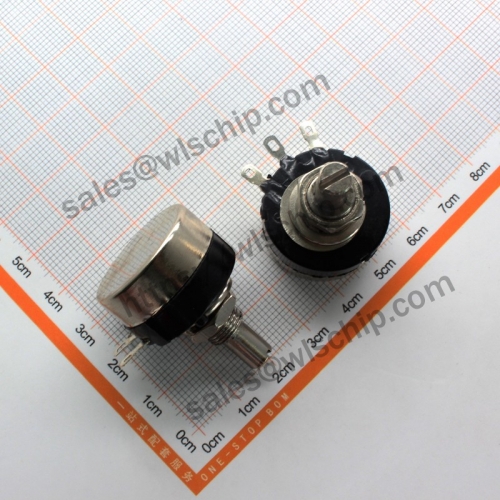 Single-turn carbon film potentiometer RV24YN20S B103 10K