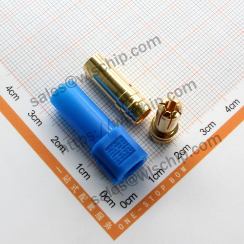 Connector Plug Model T-Interface XT150 Blue Male + Female High Quality