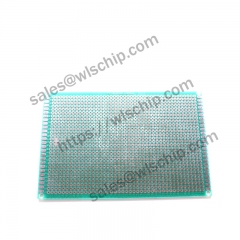 Single-sided tin spray green oil board green 8 * 12CM 2.54mm pitch PCB board