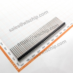 Single row pin header 1 * 40Pin 25mm pitch 2.54mm high quality