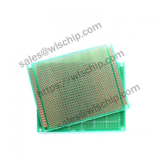 Green oil board glass fiber epoxy board 7 * 9cm hole board experiment board PCB circuit board circuit board
