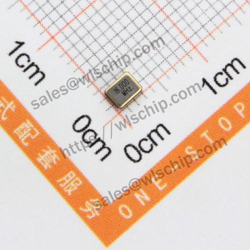 Passive crystal oscillator volume 3.2 * 2.5mm 16Mhz 4-pin 3225 quartz crystal