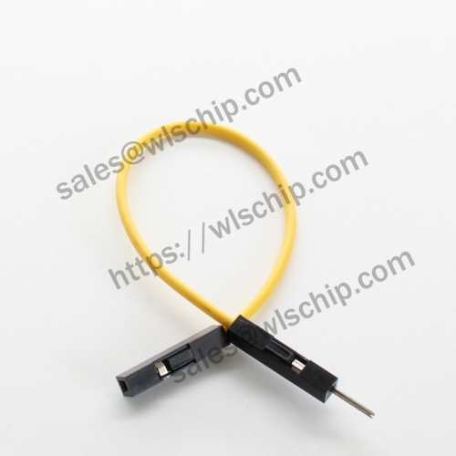 Dupont Male to Female Length 10cm Cable Yellow